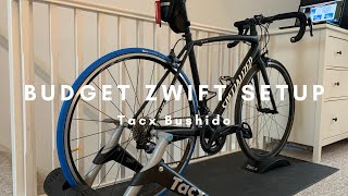 Budget Zwift Setup  Tacx Smart Trainer [upl. by Sharon]