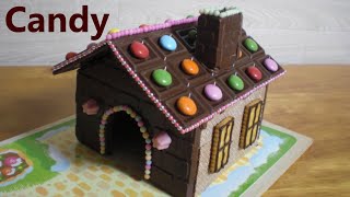 チョコの家を作る Making chocolate house [upl. by Havard]