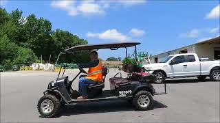 Sold 2012 EZGO Express L6 Gas Golf Cart Utility Vehicle UTV ATV bidadoocom [upl. by Novy]