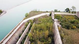 Drone flight around Steelworkers Park and Park 566 in Chicago [upl. by Anawqahs]