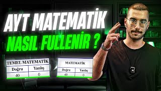 AYT MATEMATİK NASIL FULLENİR  yks yks2025 [upl. by Enitsrik]