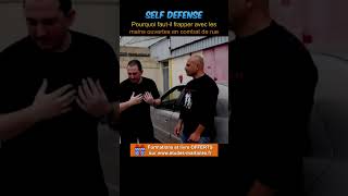 Pourquoi fautil frapper avec les mains ouvertes en combat de rue Self défense N°1 Shorts [upl. by Berkman]