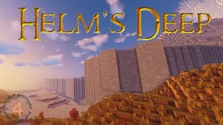 Building Helms Deep in Survival Minecraft 4 [upl. by Anitsrhc]