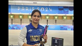 Hub News  Manu Bhaker India na skanggipa medal ko chee on·a [upl. by Kcirredal]