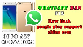 OPPO A57 flash 100 Works Support googleplay [upl. by Nadirehs]