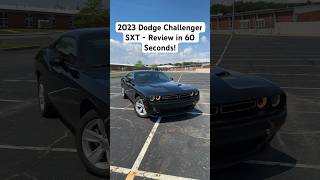 2023 Dodge Challenger SXT V6  Review in 60 Seconds review auto shorts dodge dodgechallenger [upl. by Abocaj]