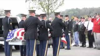 Col Jack Harris welcomed home with full military honors [upl. by Langbehn370]