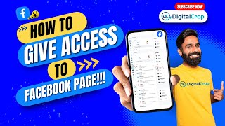 How to Give Facebook Page EditorAdmin Access from Mobile  StepbyStep Guide [upl. by Lovel]