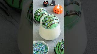 How to Make Hot Cocoa Bombs for Halloween☕💚hotcoco halloween shorts ︱FOLIAY™ [upl. by Ahsenaj]