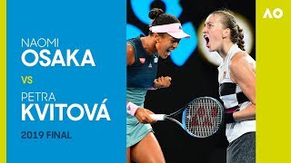 Naomi Osaka vs Petra Kvitova Full Match  Australian Open 2019 Final [upl. by Napra]