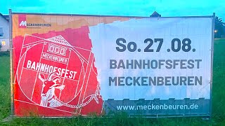 Bahnhofsfest Meckenbeuren 2023 [upl. by Neelhtakyram972]