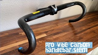 PRO Vibe Carbon handlebars and stem Di2 integration [upl. by Standush751]