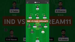 IND VS BAG  ICC MENS GROUP 8 WAR worldcup dream11 war [upl. by Dewain]