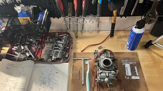 Cleaning a Kehin FCR Carb [upl. by Rochette]