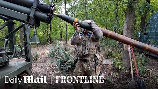 Rocket Squad DDay Ukraines Missile Defence of Pokrovsk  Frontline  Daily Mail [upl. by Arracat]