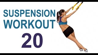 Workout 20 TRX  BOW  RIP60 Suspension Training [upl. by Goldi]