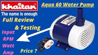 🔥Khaitan Aqua 60 Water Cooler Fountain amp Aquarium Submersible Pump🔥 khaitan waterpump viral [upl. by Aek]