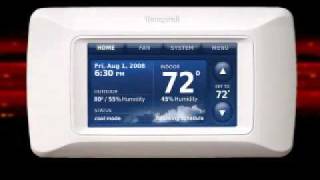 Honeywell Prestige HD Thermostat Installation Video [upl. by Irod]