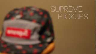 Supreme Pickups Ep 2 CDG x Supreme Camp cap [upl. by Aufa464]