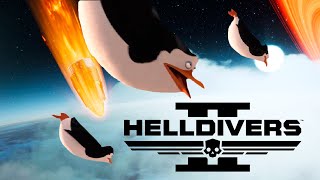 Penguins in Helldivers 2 [upl. by Vasquez]