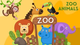 Animals for Kids  The Zoo Animals  Discovering Zoo Animals  Video for kids to learn  Animal Tv [upl. by Oirasor443]