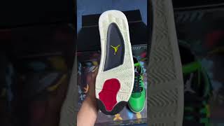 Jordan 4 Retro Manila basketballshoes jordan1lowtravisscott nike [upl. by Aicital]