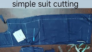 simple suit cutting very easy step by step [upl. by Dygal87]