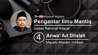 PENGANTAR ILMU MANTIQLOGIKA ISLAM UNTUK PEMULA 4  MACAMMACAM AD DILALAH INDIKASI [upl. by Marella877]