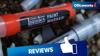 Liquitex Wide Paint Marker [upl. by Ileana221]