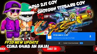 REVIEW SINGKAT ⁉️ FF2D NEW UPDATE V0 04 BETA  MINI MILITIA MOD 2024 [upl. by Arleen]