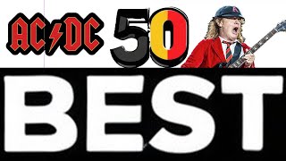 ACDC  50 Best Songs [upl. by Howzell]