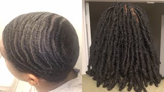 Hair transformation From 360 waves to dreads [upl. by Ley259]