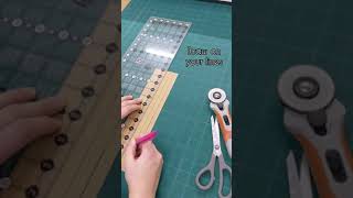 DIY how to make a hemming guide [upl. by Dewhurst728]