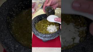 COMO PREPARAR LA SALSA VERDE PARA TACOS DE AZADA micocina792 cocina receta micocina792 [upl. by Guarino973]