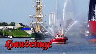 Hansetag Lübeck  Alle Mann an Bord mit John KANAKA zur Schiffsparade by FilmDich [upl. by Nollek]