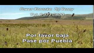 EL CHOFER  VICENTE FERNANDEZ Voz Power Karaoke [upl. by Orit]