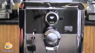 How To Fine Tune the Gaggia Platinum Vogue Espresso Machine [upl. by Asel]