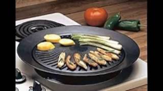 Chefmaster KTGR5 13Inch Smokeless Stovetop Barbecue Grill [upl. by Aneeles]