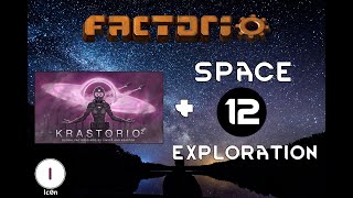 The New Iron Patch Pt 1  12  Krastorio 2 Space Exploration [upl. by Airotkciv]