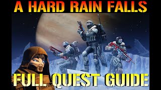 Destiny 2 A Hard Rain Falls  Full Quest Guide How To Get The High Albedo Sidearm [upl. by Eillat778]