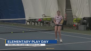 Oglebay introduces kids to the fun of tennis [upl. by Annaierb]