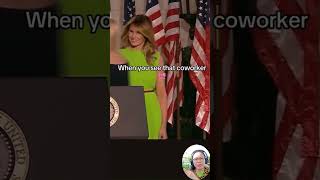 Melania Trump melania ytangan short shorts trumpswife melaniatrump MELANIA trumpwifemelania [upl. by Alston]