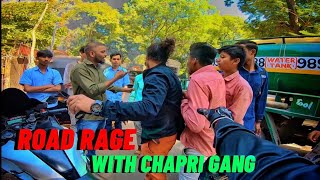 Road Rage with chapri gang  road rage with cycle gang djprincevlogs [upl. by Corella]