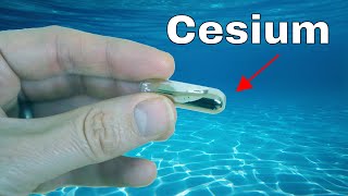 Opening a Vial of Cesium Underwater [upl. by Garek]