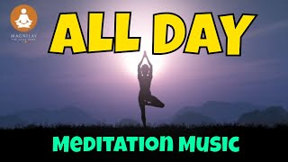 HD 🔵 2 HOURS meditation music for positive energy concentration and focus all day meditation music [upl. by Acinoed]