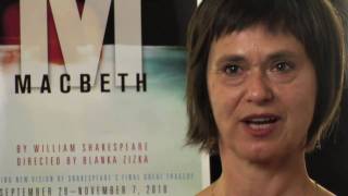 Director Blanka Zizka discusses MACBETH [upl. by Haras]