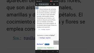 Fárfara con sus significados según la RAE youtuberautista [upl. by Berkin833]