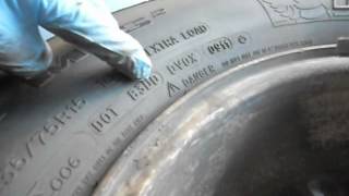 How to read dot dates on car tires AND read where they were made [upl. by Ainej]