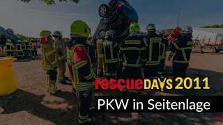 rescueDAYS 2011  Deggendorf  PKW in Seitenlage [upl. by Say]