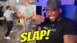 THE ROCK VS KEVIN HART  BRUH IM STILL LAUGHING TORTILLA CHALLENGE [upl. by Aicinoid]